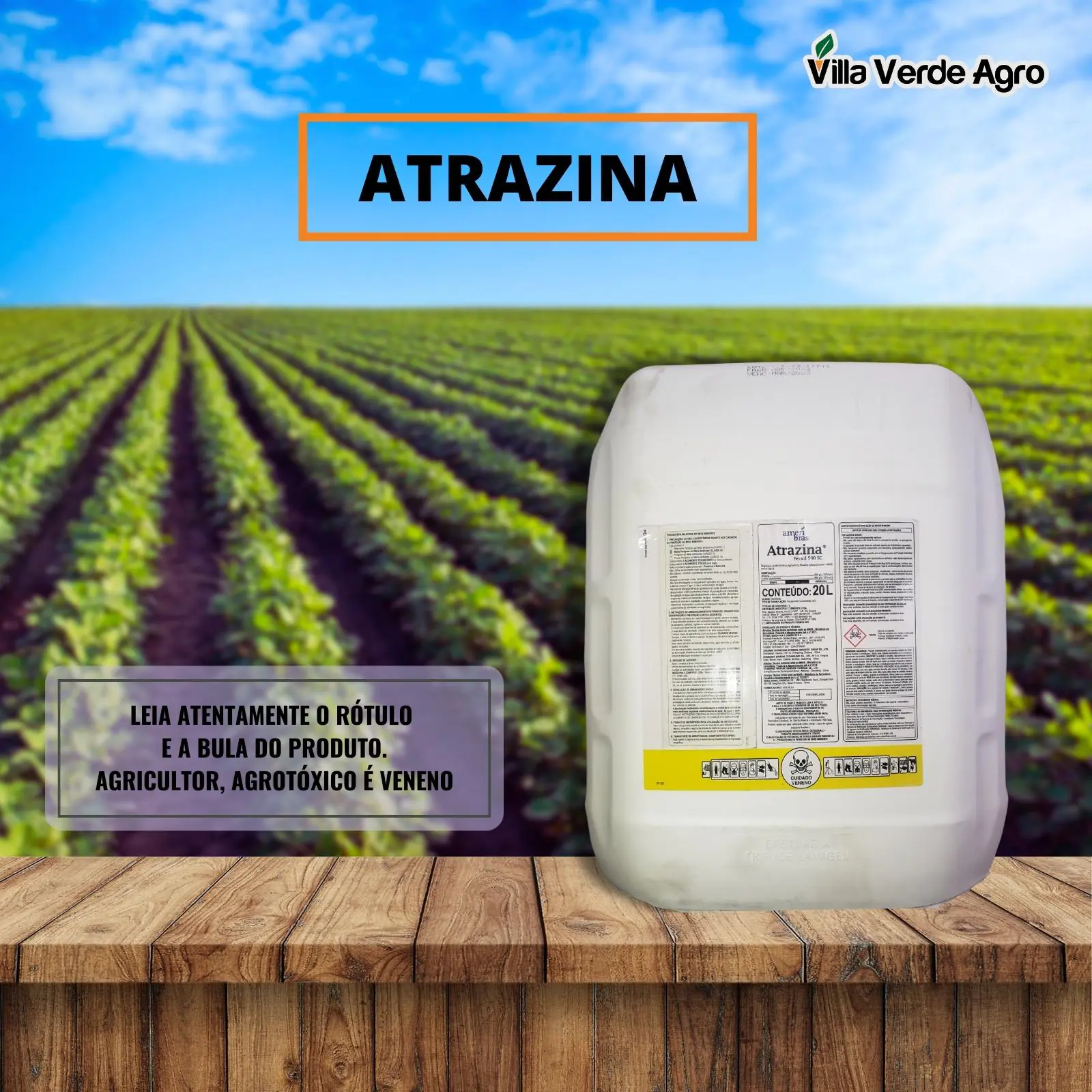 Atrazina bajo el Microscopio: Analizando los efectos en la salud y el medio ambiente